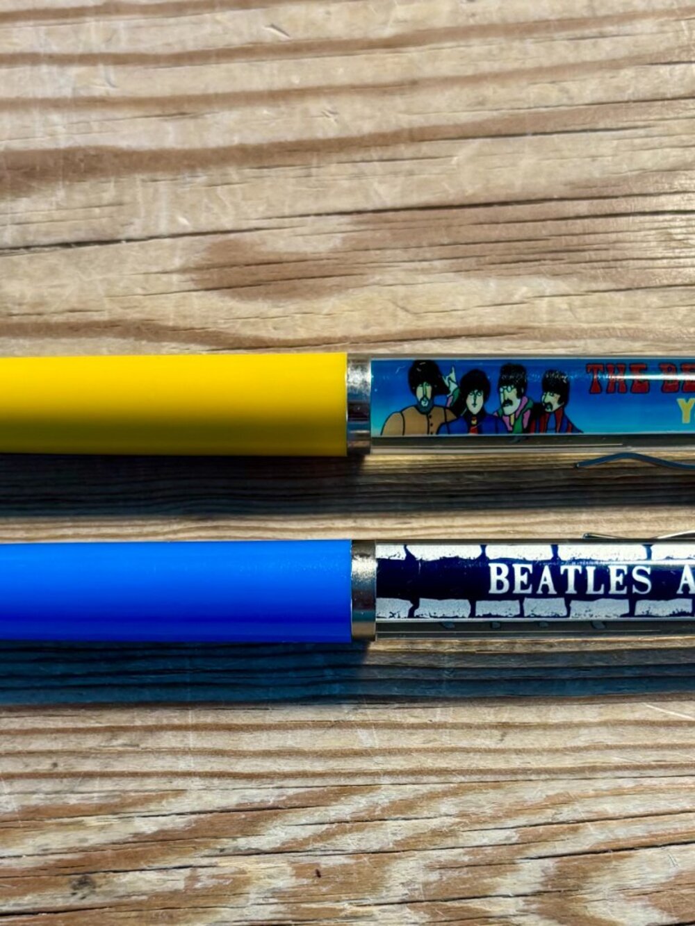 Two Late 1960's Beatles Floaty Pens
